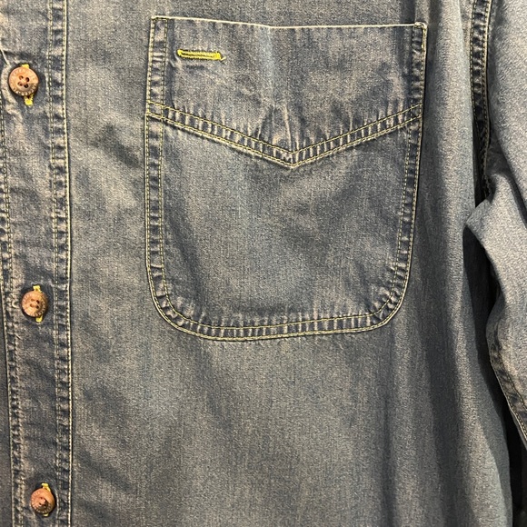 Flyshacker Soft Faded Look Denim Shirt - Picture 3 of 8